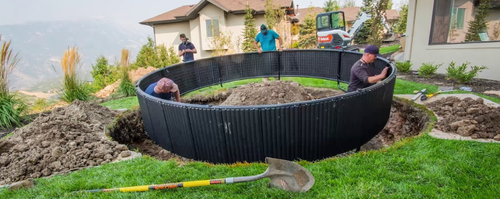 In-ground trampoline