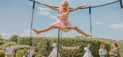 trampoline jump