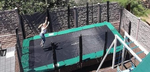 Galactiv Xtreme rectangle trampoline