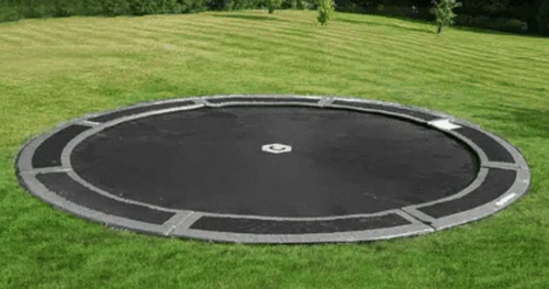 In-ground trampoline